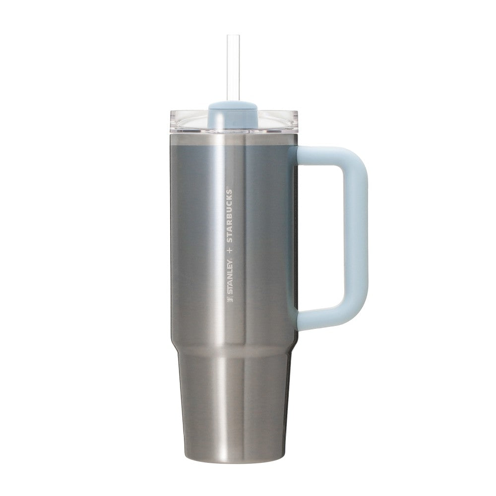 Vaso de acero inoxidable de 3 vías STANLEY, degradado azul hielo, 887 ml. Feel the breeze Japon 2026