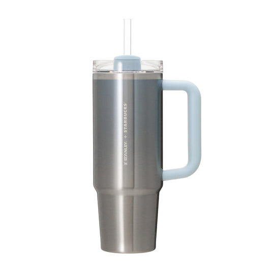 Vaso de acero inoxidable de 3 vías STANLEY, degradado azul hielo, 887 ml. Feel the breeze Japon 2026