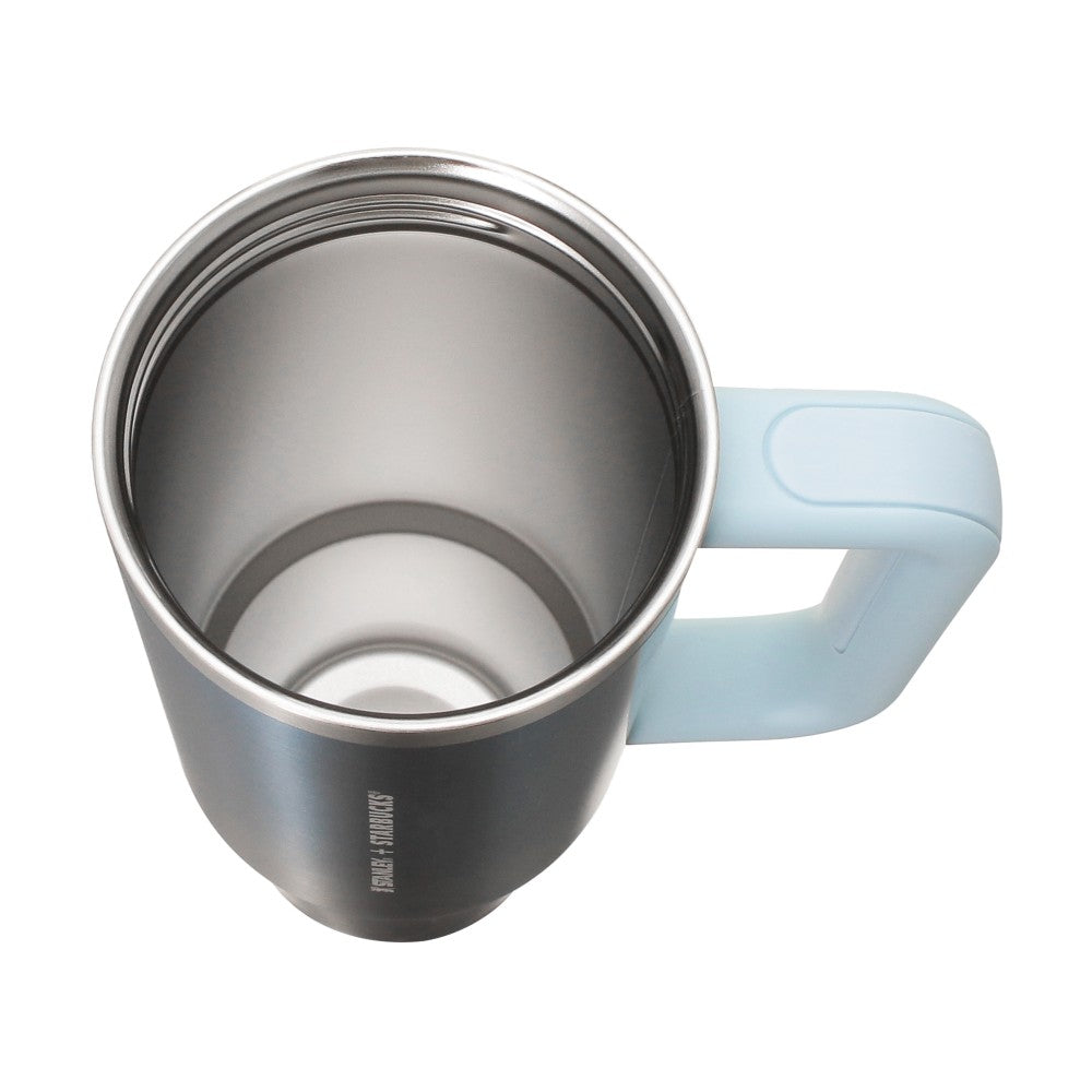 Vaso de acero inoxidable de 3 vías STANLEY, degradado azul hielo, 887 ml. Feel the breeze Japon 2026