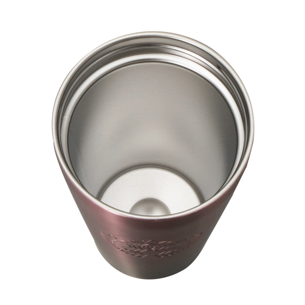 Vaso de acero inoxidable con tapa de repuesto, degradado rosa, 473 ml Feel the breeze Japon 2026