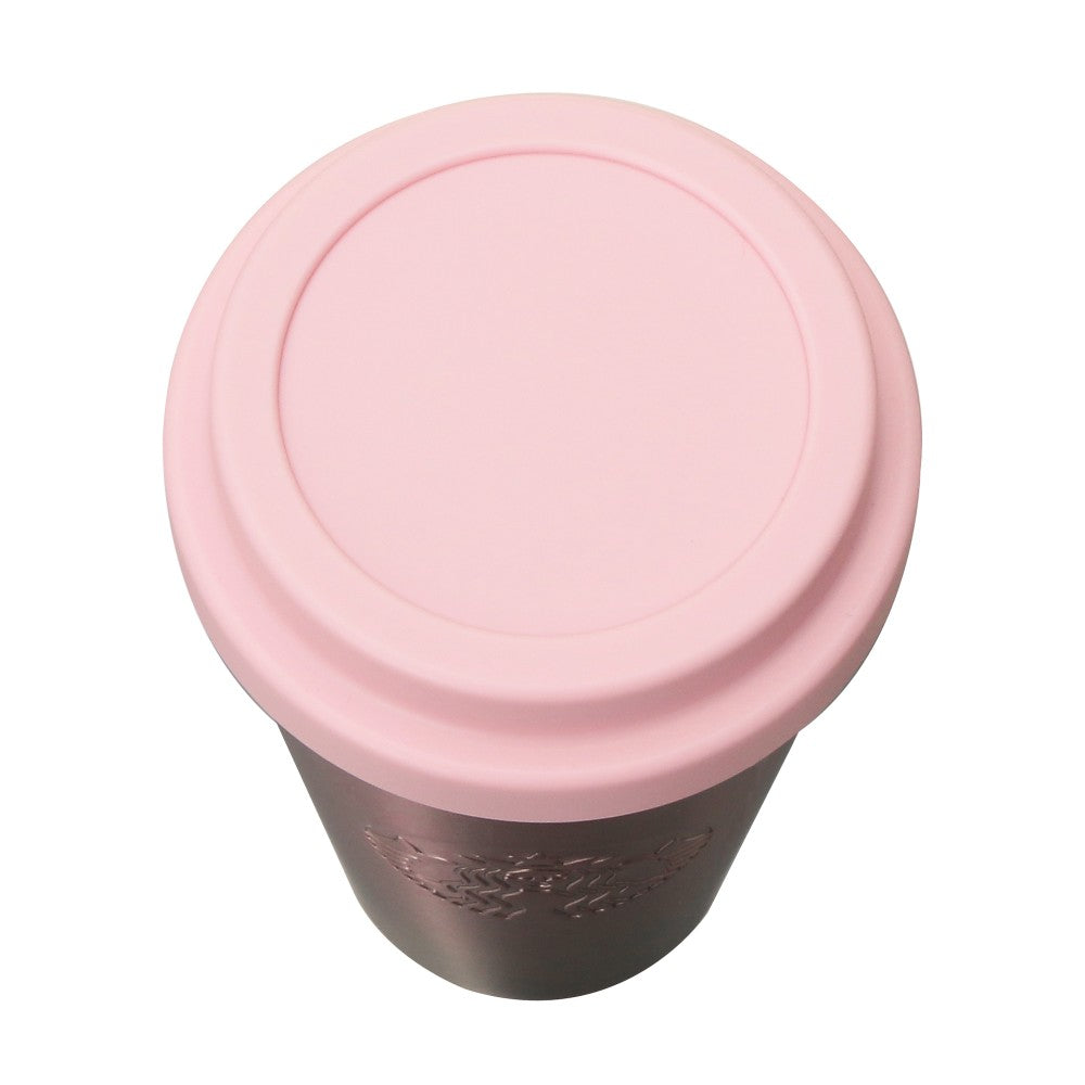 Vaso de acero inoxidable con tapa de repuesto, degradado rosa, 473 ml Feel the breeze Japon 2026