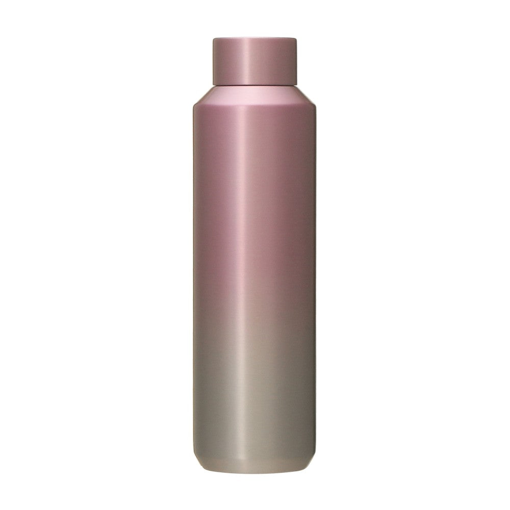 Botella de acero inoxidable, color rosa degradado, 591 ml. Feel the breeze Japón 2026