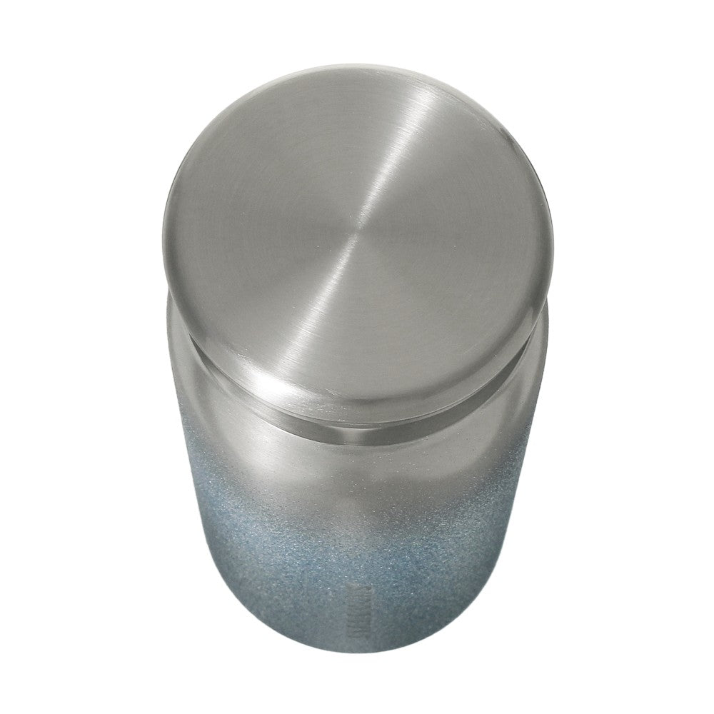 Botella de acero inoxidable con brillo azul hielo radiante de 355 ml Feel the breeze Japon 2026