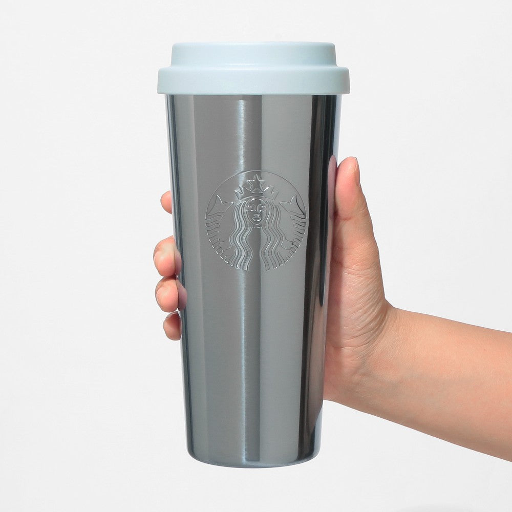 vaso de Acero Inoxidable azul metalizado 591 ml Feel the breeze Japon 2026