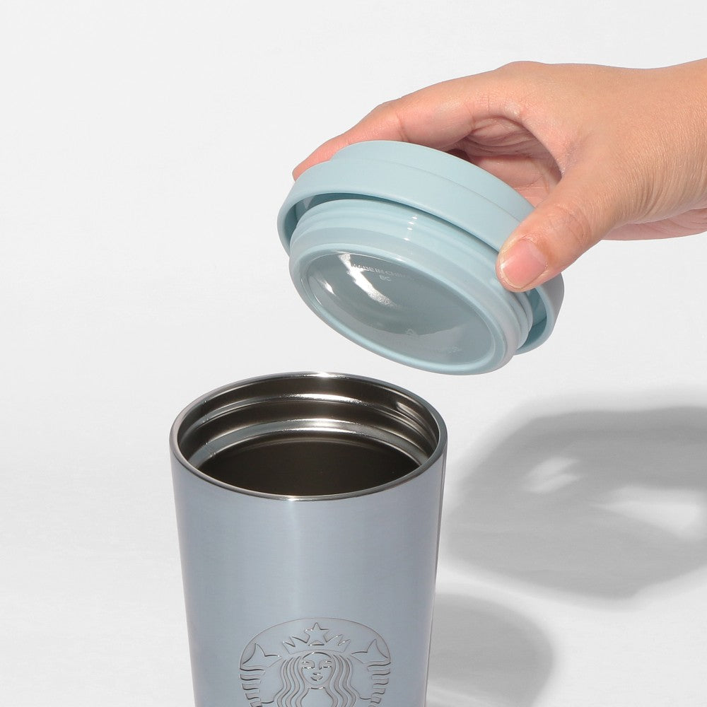 vaso de Acero Inoxidable azul metalizado 591 ml Feel the breeze Japon 2026