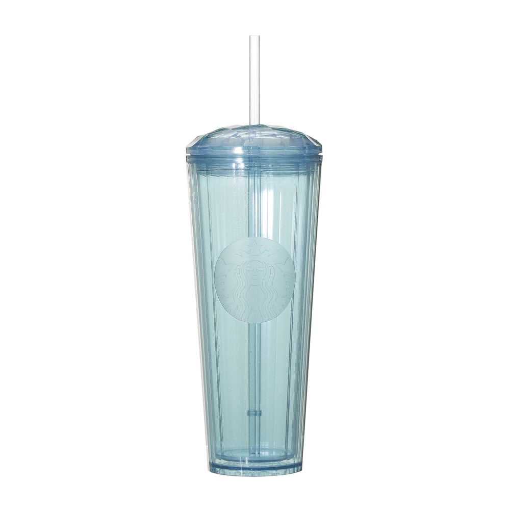 Vaso de agua fría azul brillante de 710 ml. Feel the breeze Japon 2026