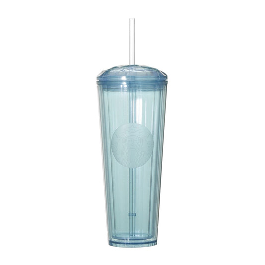Vaso de agua fría azul brillante de 710 ml. Feel the breeze Japon 2026