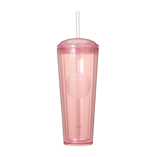 Vaso de agua fría rosa brillante de 710 ml. Feel the breeze Japon 2026