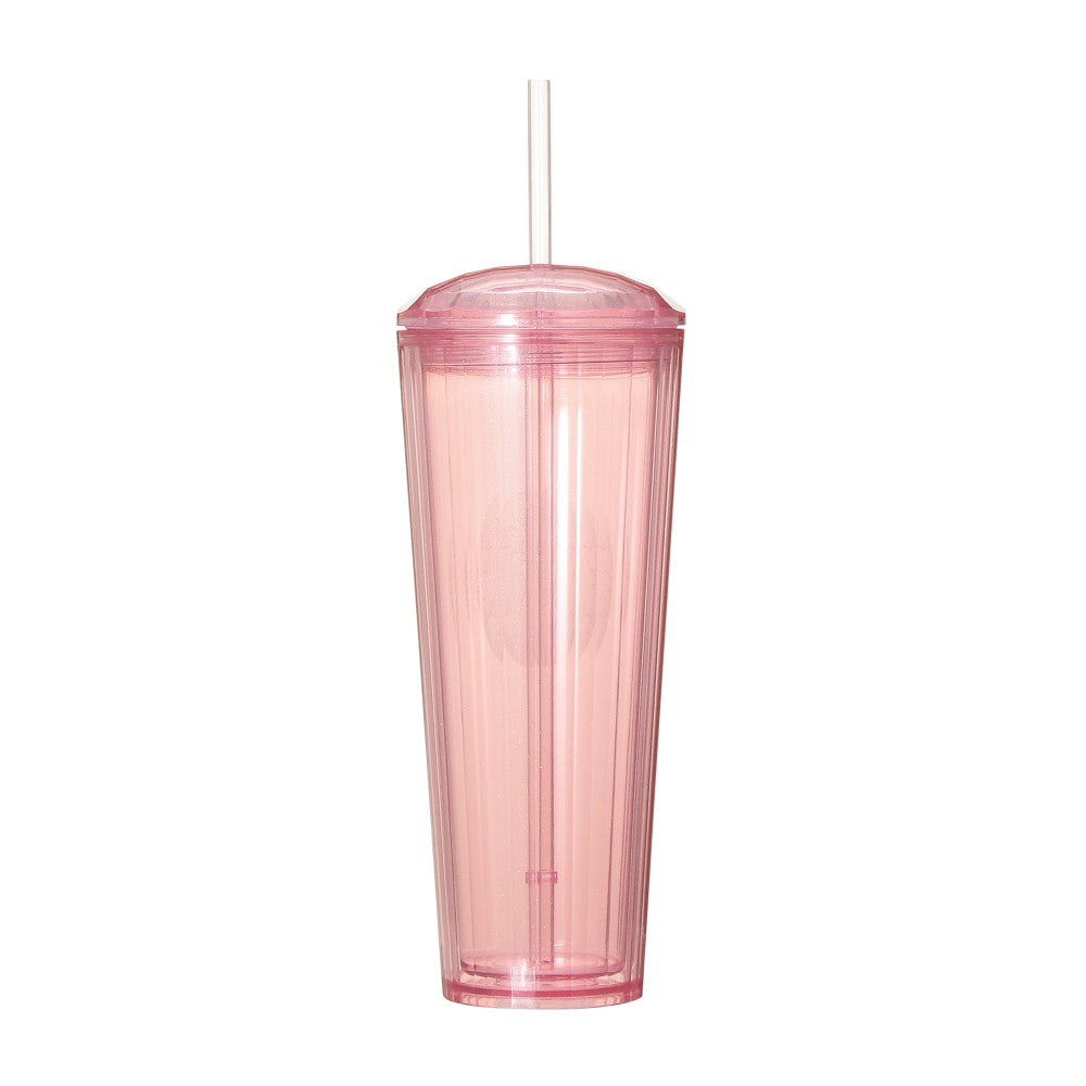 Vaso de agua fría rosa brillante de 710 ml. Feel the breeze Japon 2026