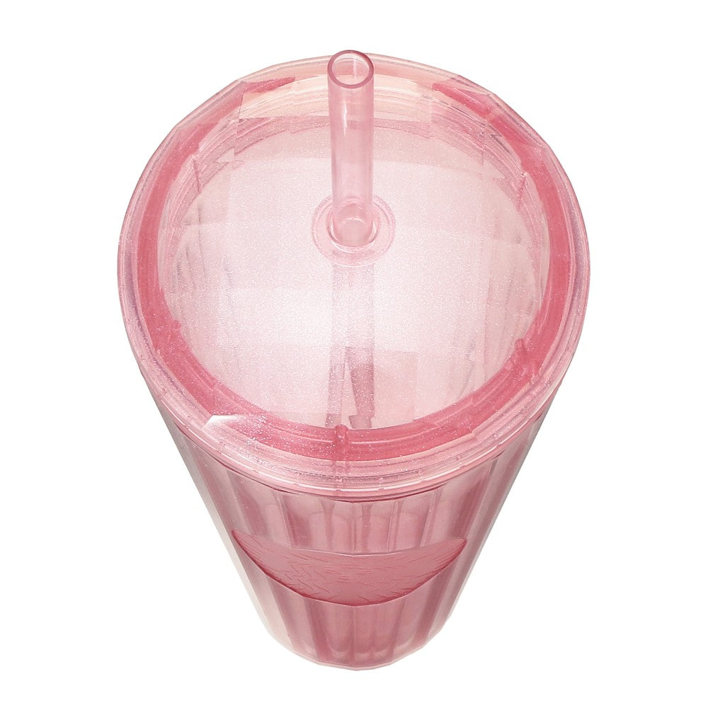Vaso de agua fría rosa brillante de 710 ml. Feel the breeze Japon 2026