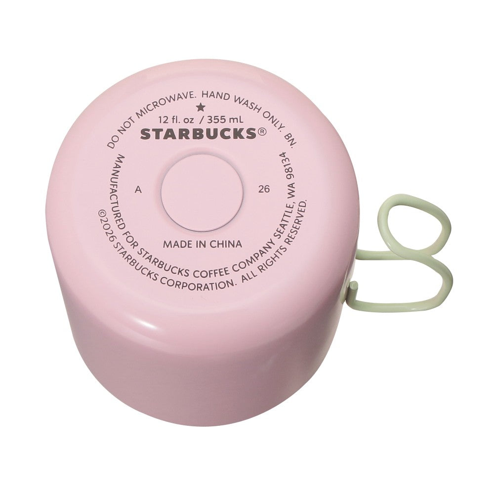 Taza de acero inoxidable rosa de 355 ml. Feel the breeze Japon 2026