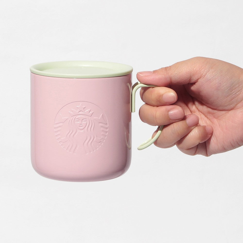 Taza de acero inoxidable rosa de 355 ml. Feel the breeze Japon 2026