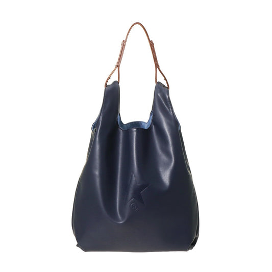 Bolso de compras de 2 vías Converse Tokyo, azul marino y azul.