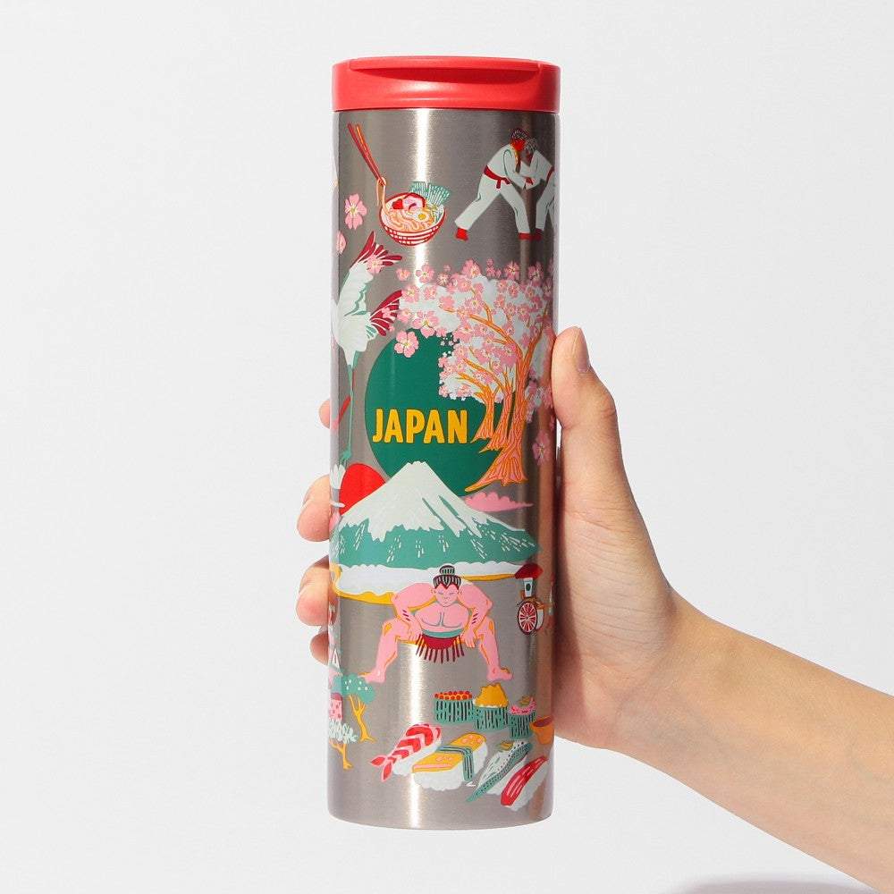 Botella de acero inoxidable Discovery Series, fabricada en Japón, 473 ml. Starbucks JAPAN Design 2026