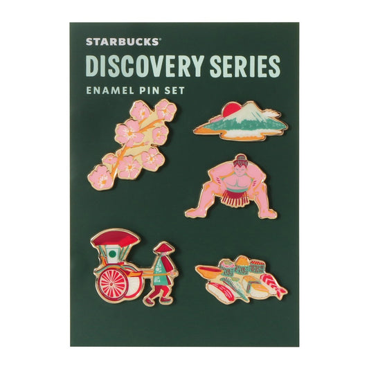 Juego de insignias de la serie Discovery JAPAN Starbucks JAPAN Design 2026