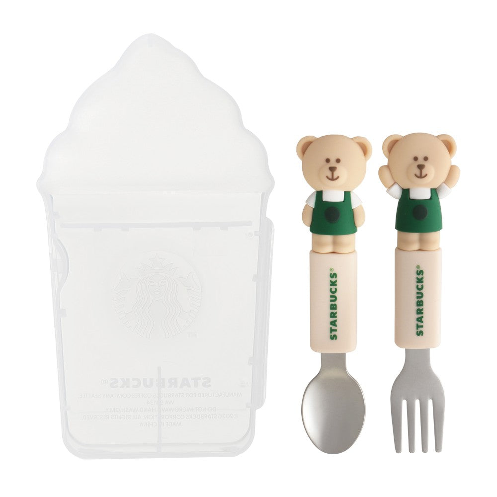 Juego de cubiertos Bearista Starbucks Japon Summer 2026