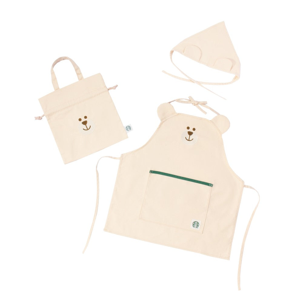 Conjunto de delantales para niños Bearista Starbucks Japon Summer 2026