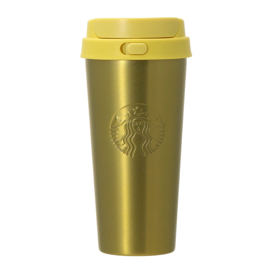 Botella TOGO de acero inoxidable, amarillo brillante, 473 ml Starbucks Japon 2026