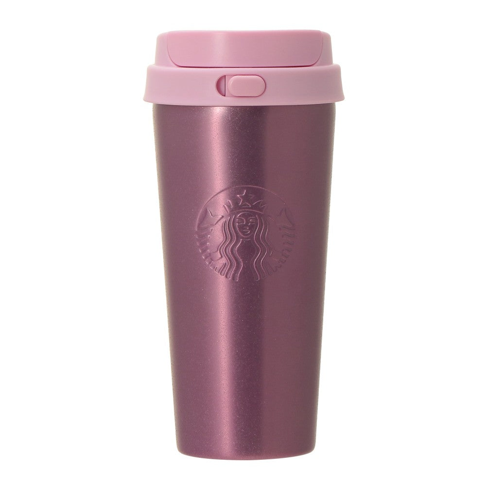 Botella de acero inoxidable para llevar, rosa brillante, 473 ml. Starbucks Japon 2026