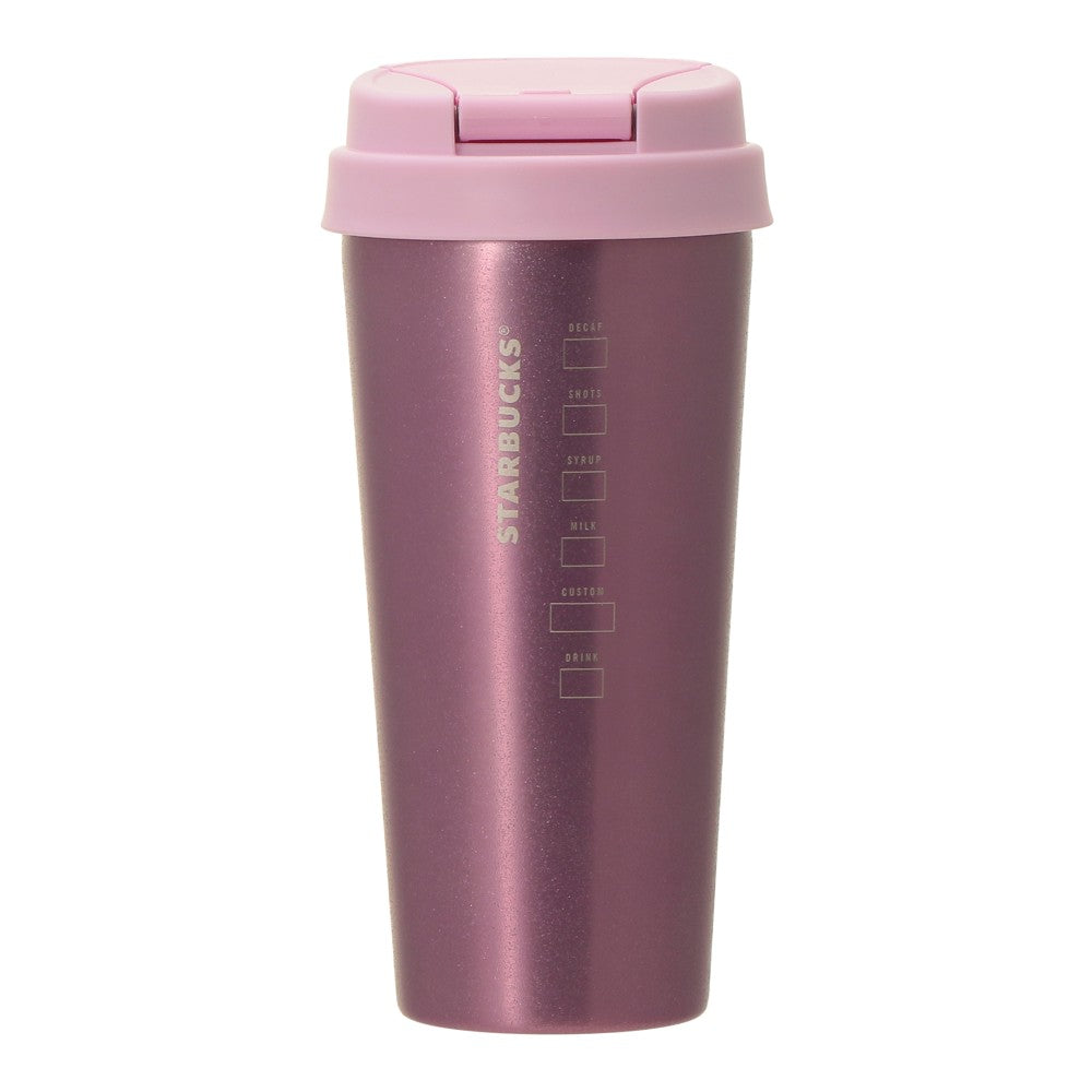Botella de acero inoxidable para llevar, rosa brillante, 473 ml. Starbucks Japon 2026