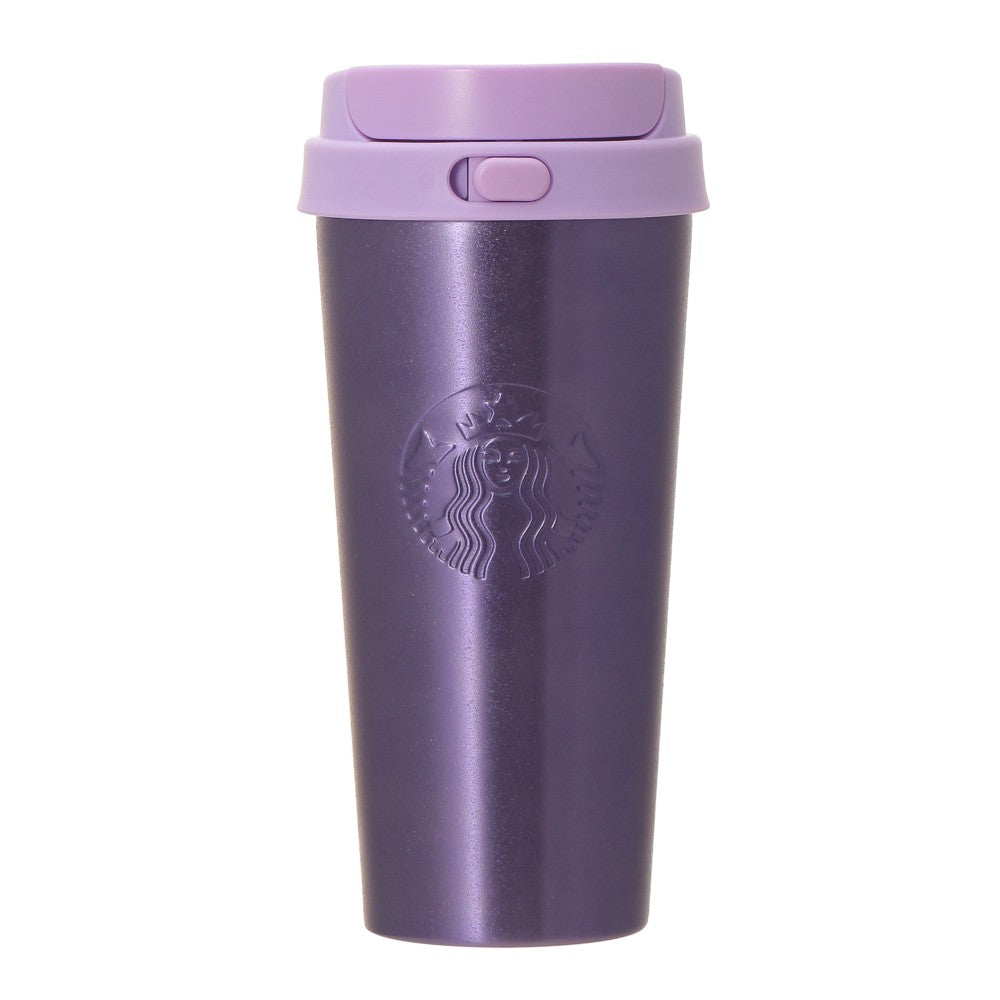 Botella TOGO de acero inoxidable, color morado brillante, 473 ml.Starbucks Japon 2026