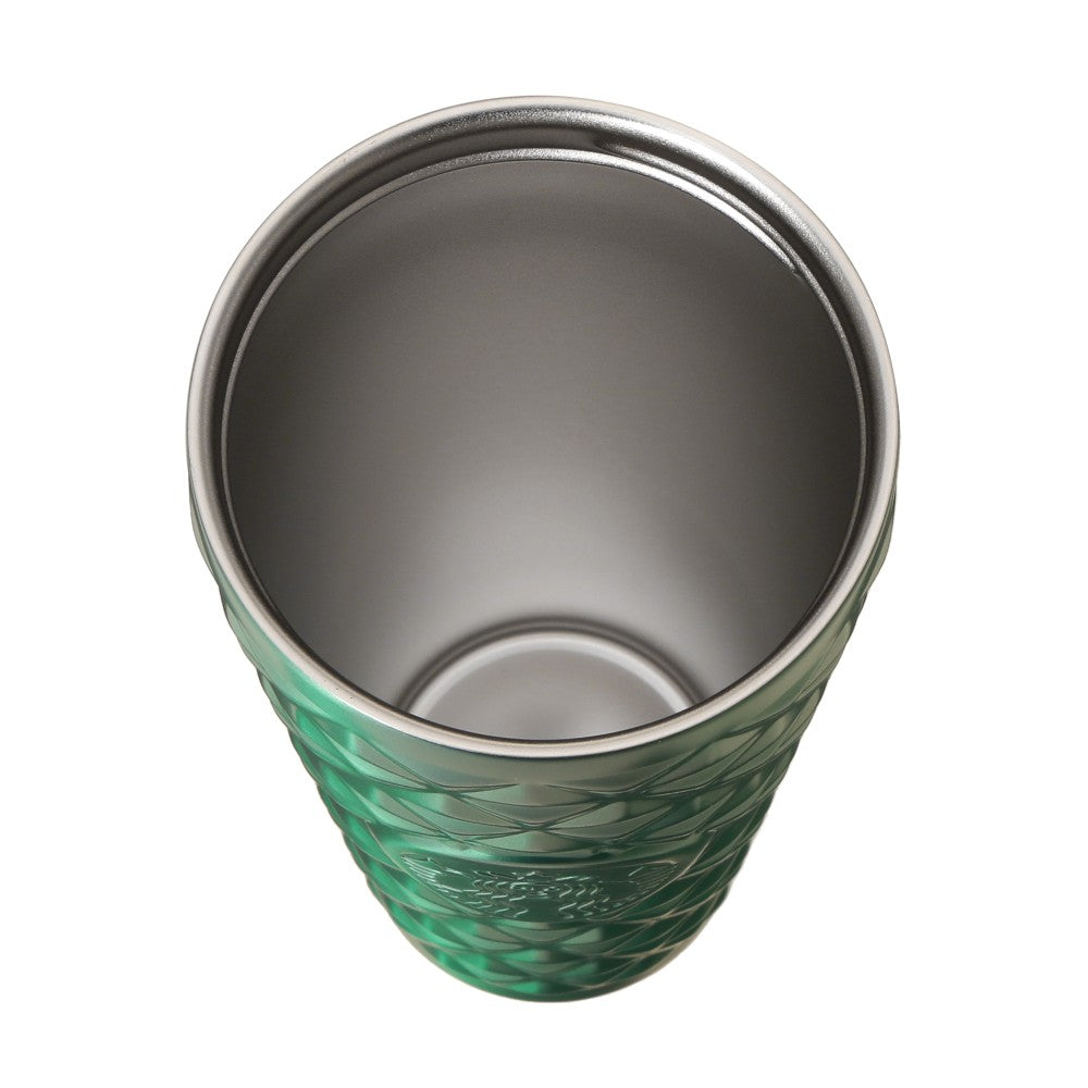 Vaso térmico de acero inoxidable para bebidas frías, color verde, 591 ml. Starbucks Japon Summer 2026