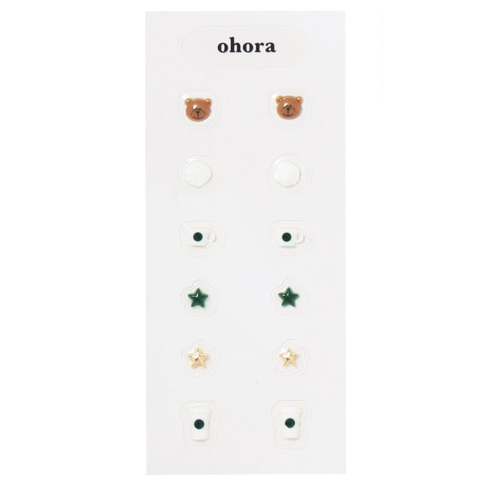 ohora + STARBUCKS Gel Nail Stickers Double Tall Latte