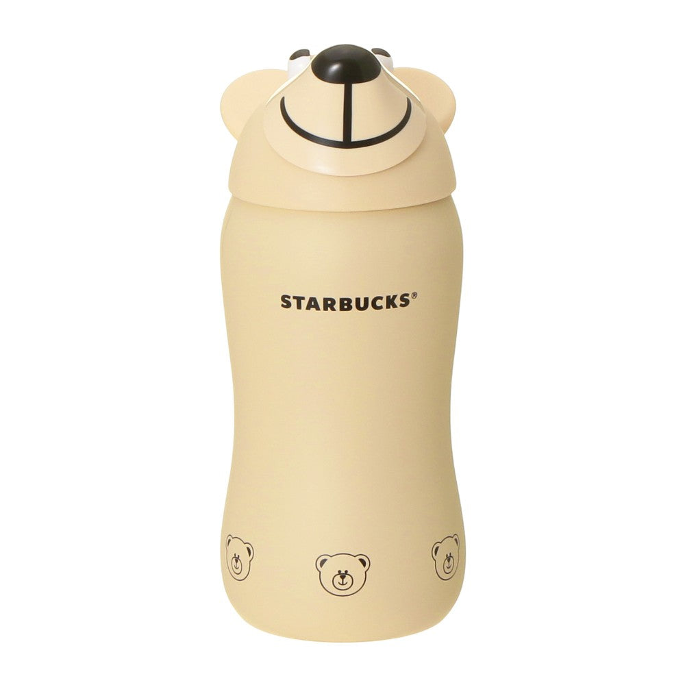 Vaso de acero inoxidable con pajita y correa, diseño de oso, 380 ml Starbucks Japon Summer 2026