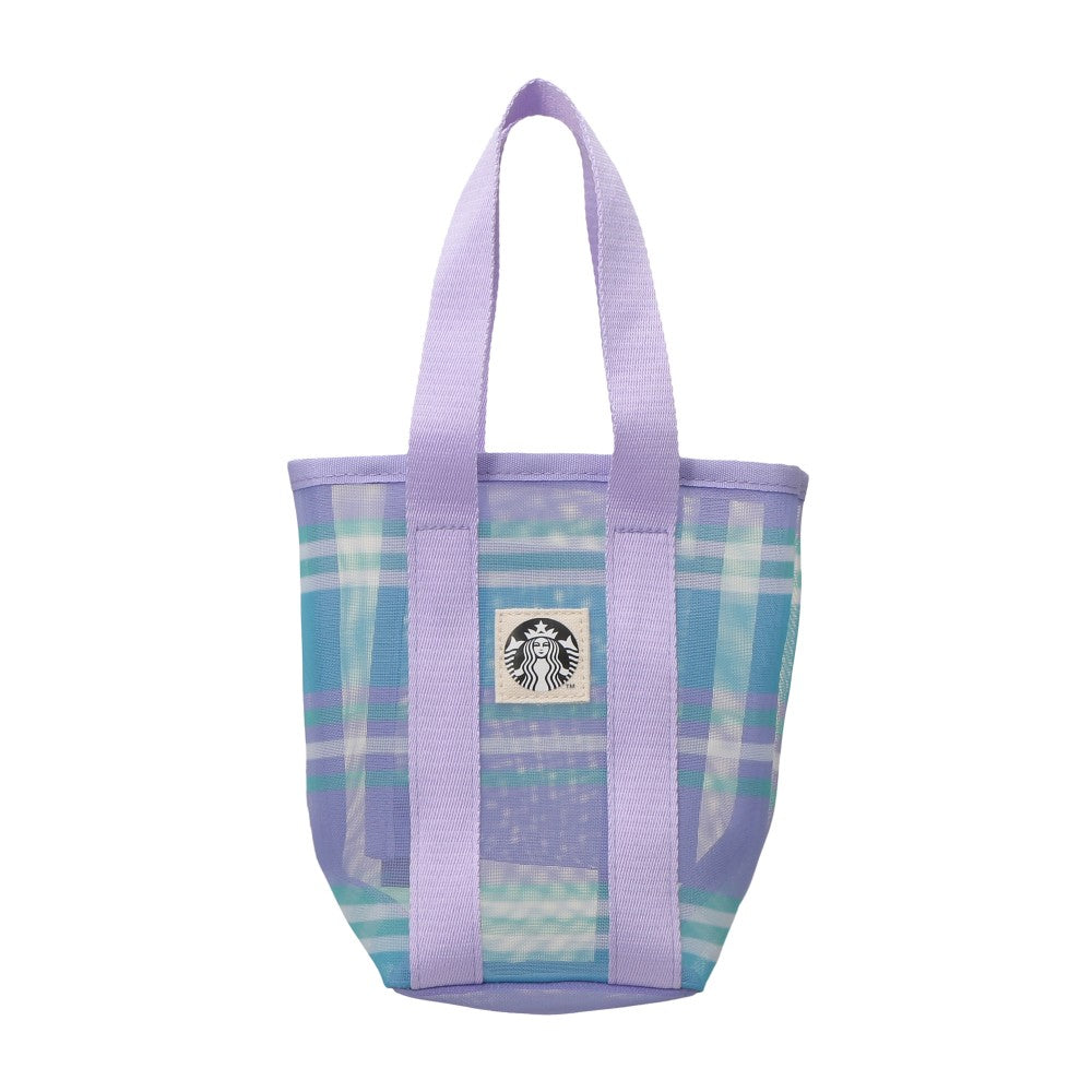 Bolsa de malla pequeña, morada Starbucks Japon 2026
