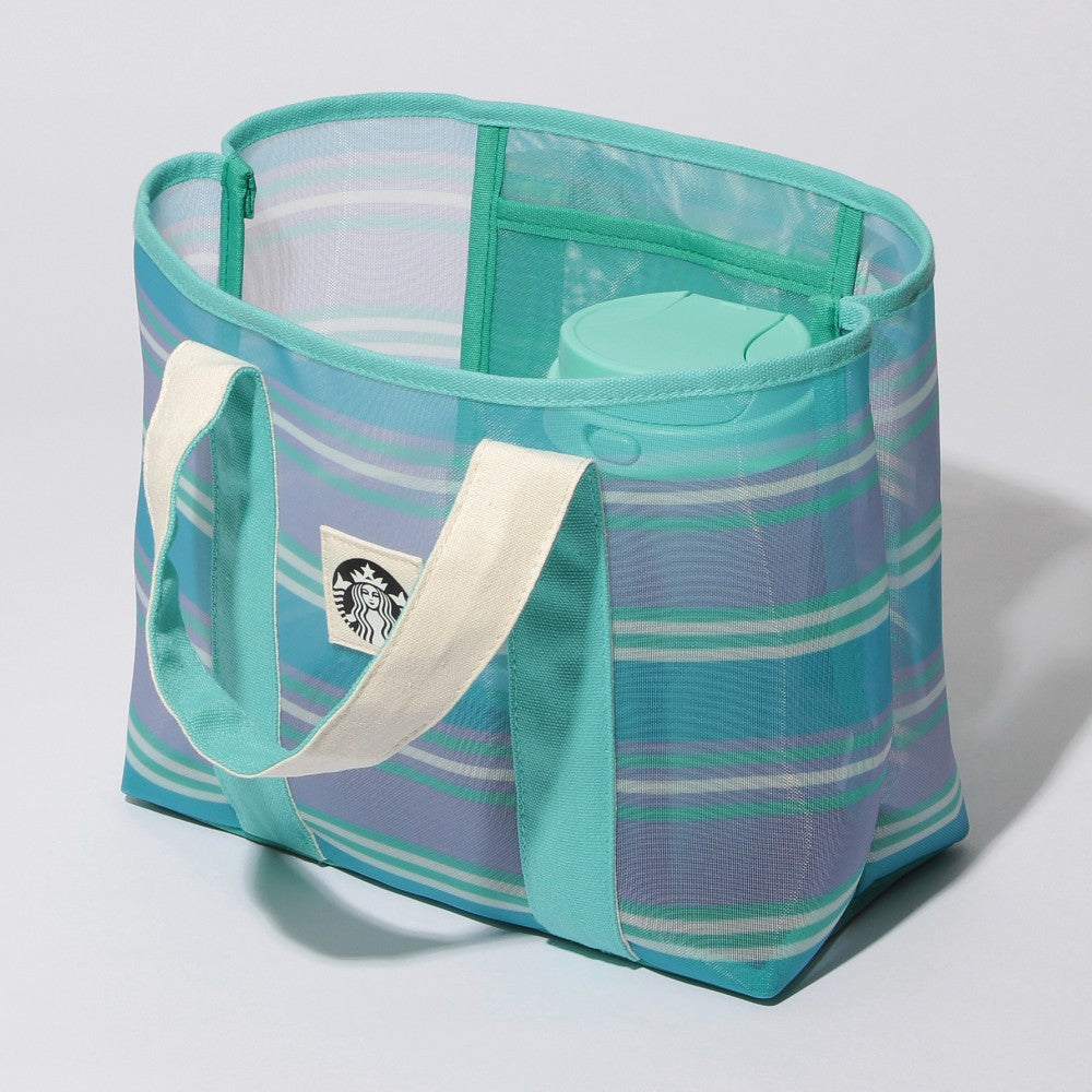 Bolsa de malla, grande, verde Starbucks Japon 2026