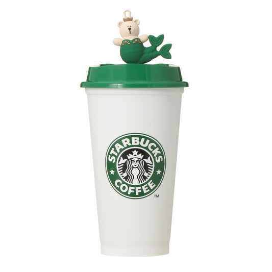 Vaso reutilizable 30 AÑOS 473 ml + Tapa exclusiva con orificio Bearista Siren 30 AÑOS Starbucks Japon 2026