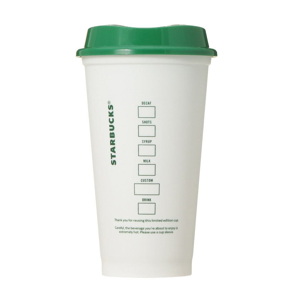 Vaso reutilizable 30 AÑOS 473 ml + Tapa exclusiva con orificio Bearista Siren 30 AÑOS Starbucks Japon 2026