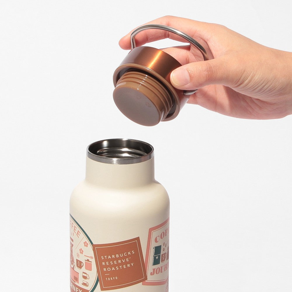 Botella de acero inoxidable Starbucks Reserve® Roastery con tapa de asa para viaje de 473 ml. Travel Tokyo Roastery 2026