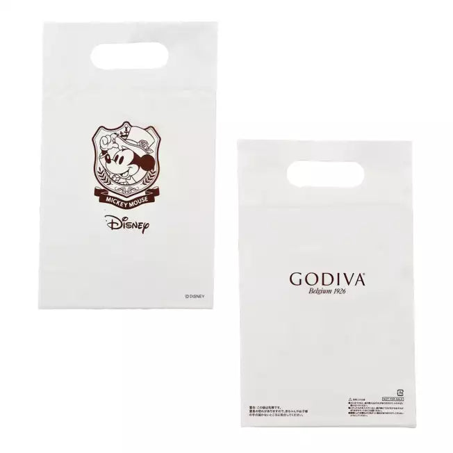 Bolsa Terciopelo roja Godiva Disney Japon San Valentin