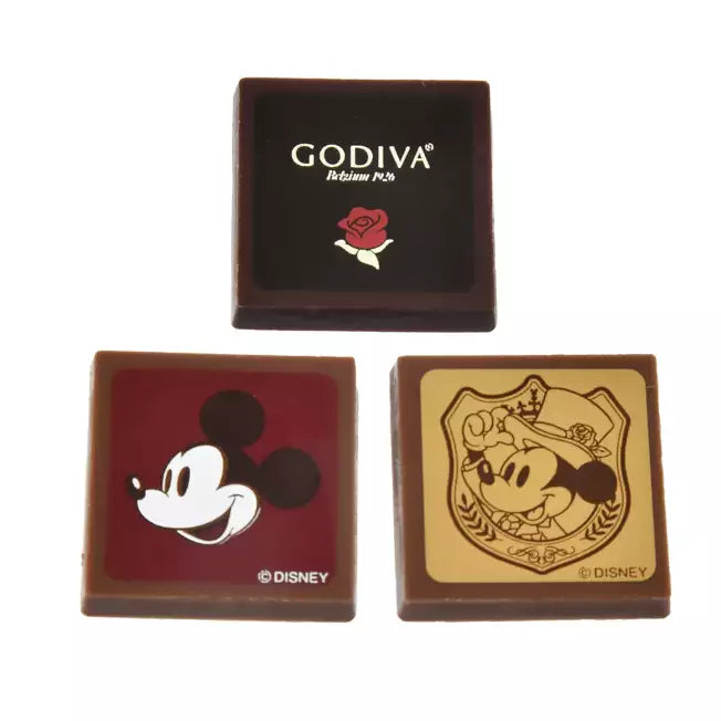 Bolsa Terciopelo roja Godiva Disney Japon San Valentin