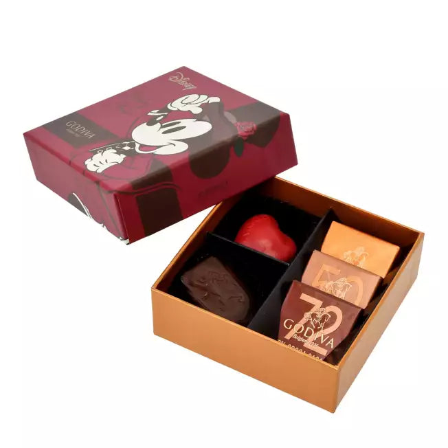 Mickey Peluche con chocolates Godiva Disney Japon San Valentin