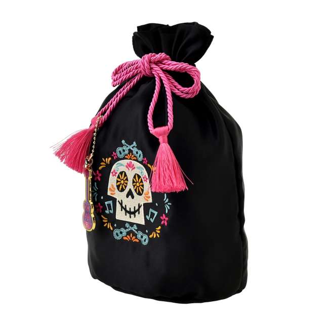 Bolsa con cordón y dije de Coco, de la película "Coco" de Disney y Pixar Japan Goods