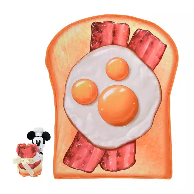 Manta de Mickey con peluche (PANADERÍA DE MICKEY) Japan Goods