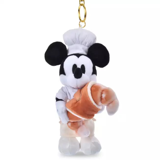 Llavero de peluche de Mickey Mouse de MICKEY'S BAKERY Japan Goods