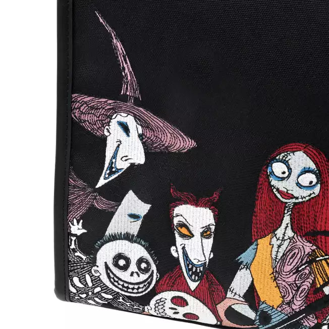 ANNA SUI Tim Burton Pesadilla antes de Navidad Bolsa de tela bordada Disney Japon