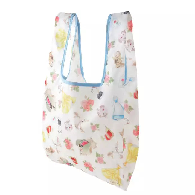 Bolsa Shopping La Bella y la Bestia/Bolsa Ecológica con Funda Disney Japon San Valentín 2025