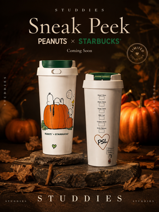Pre venta apartado Elma blanco snoopy Starbucks x peanuts