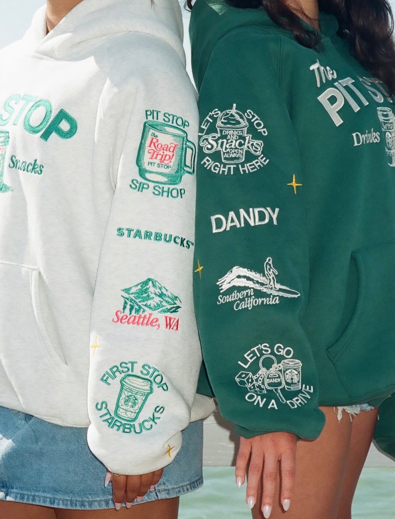 Hoodie dandy x Starbucks