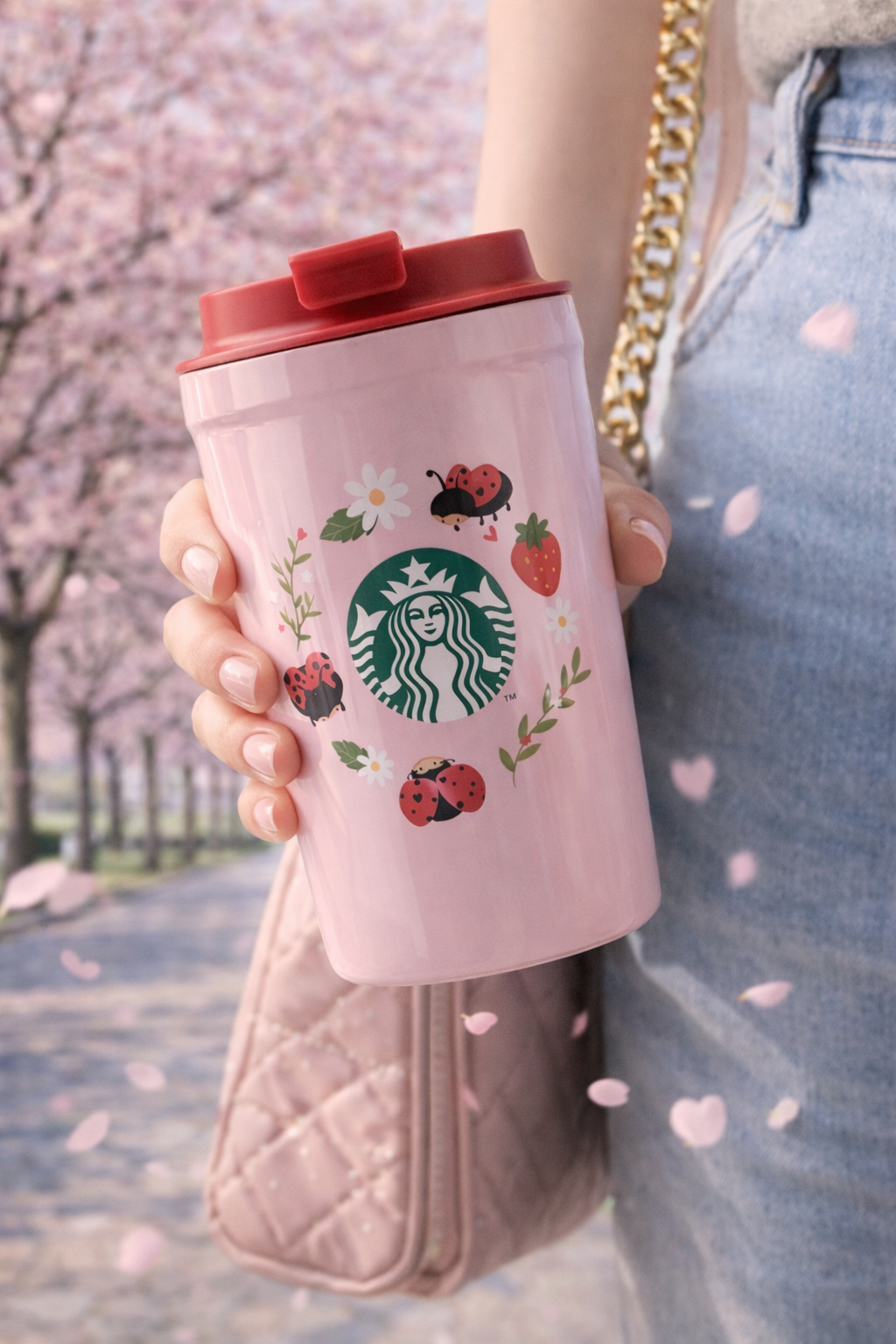 Starbucks Filipinas 2026 Valentine's Day vaso acero