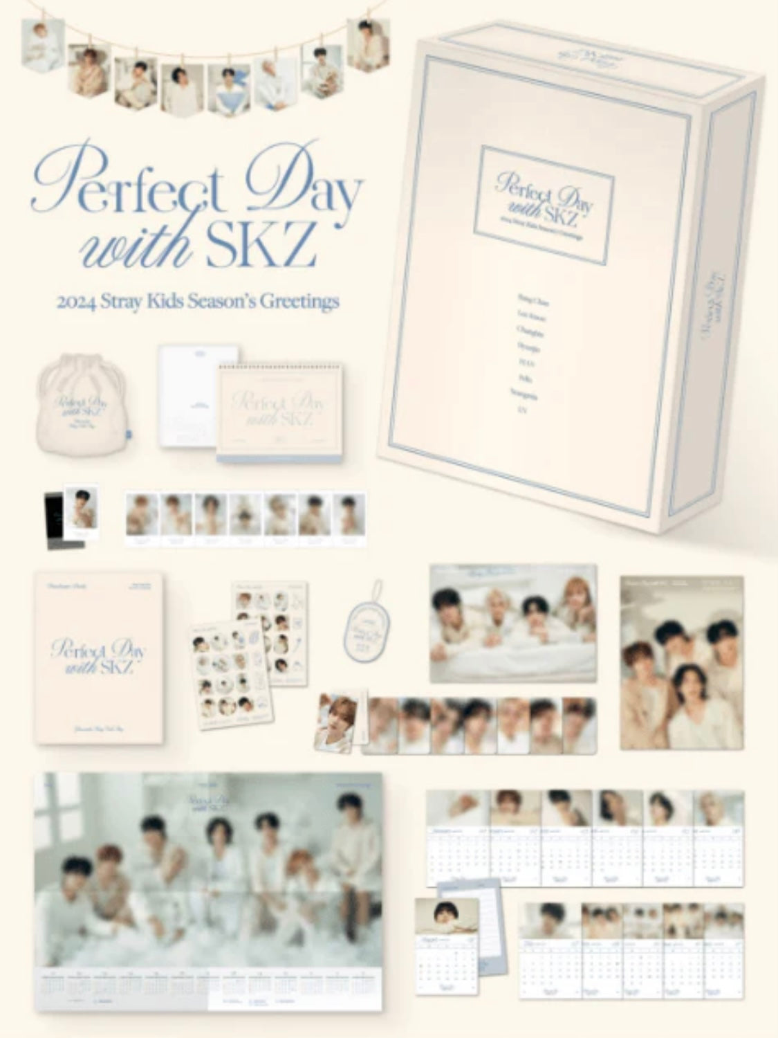 Stray Kids 2024 Season's Greetings - Perfect Day with SKZ