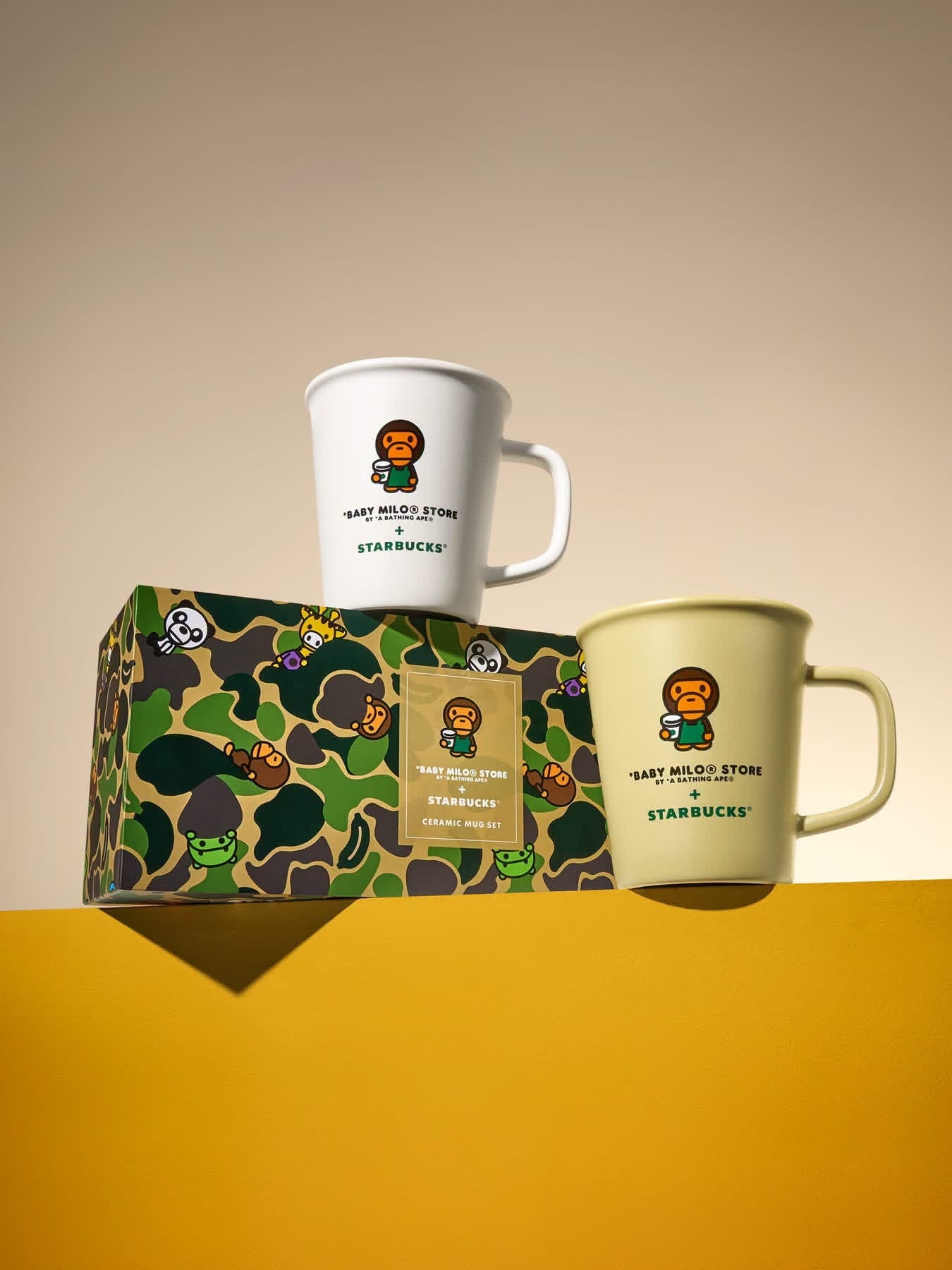 Set de tazas de Starbucks Corea x Milo