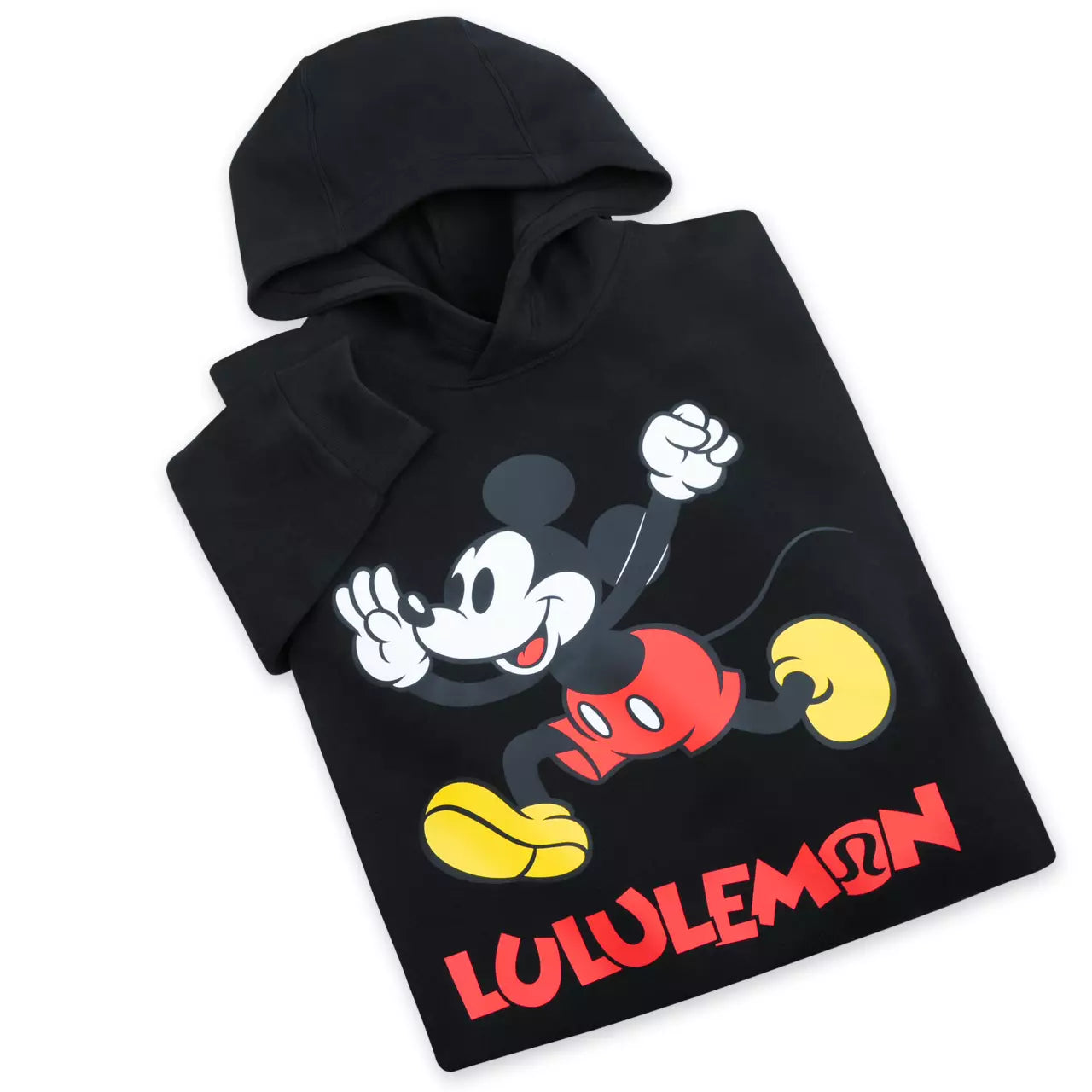 Sudadera Mickey Mouse Hoodie lululemon –negra
