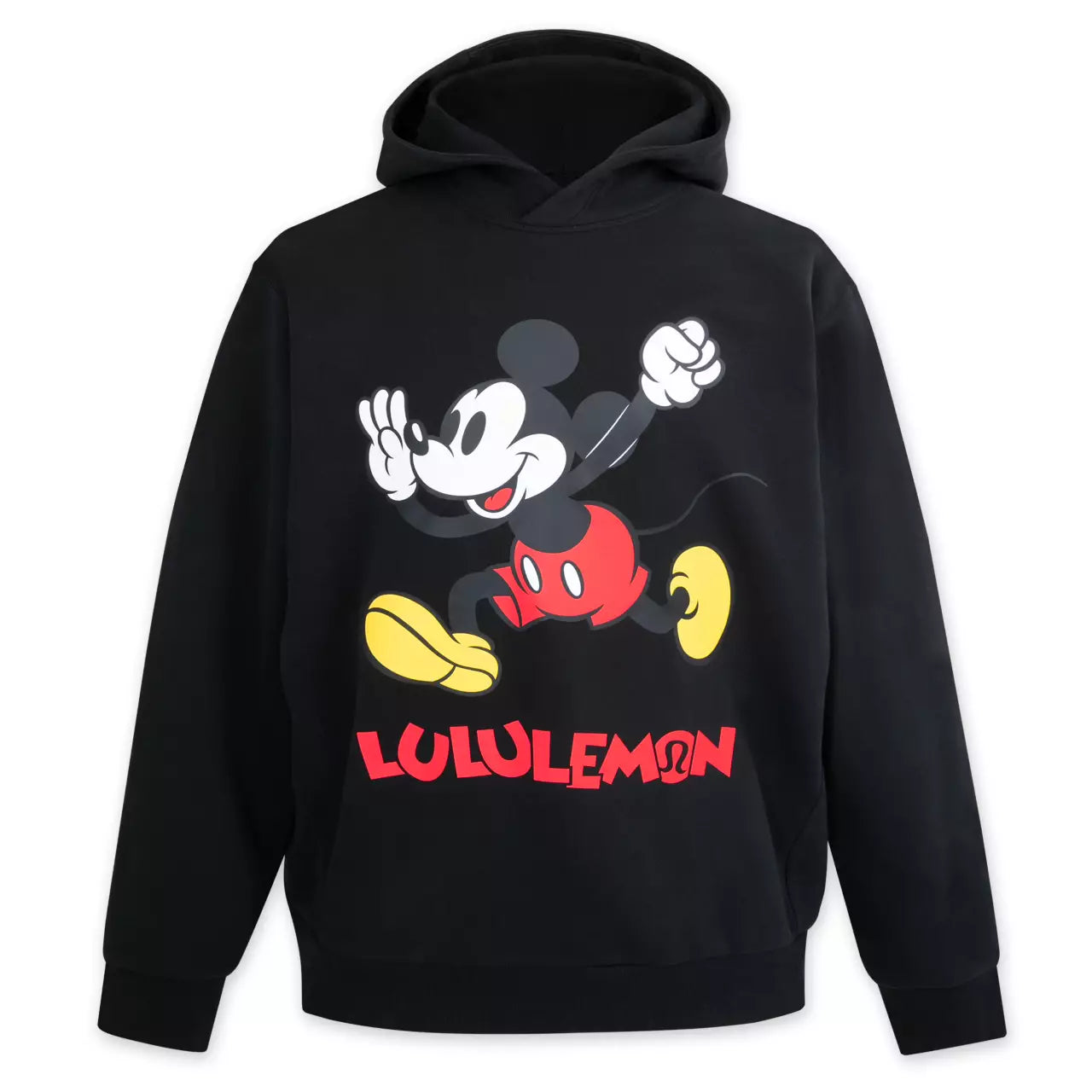 Sudadera Mickey Mouse Hoodie lululemon –negra