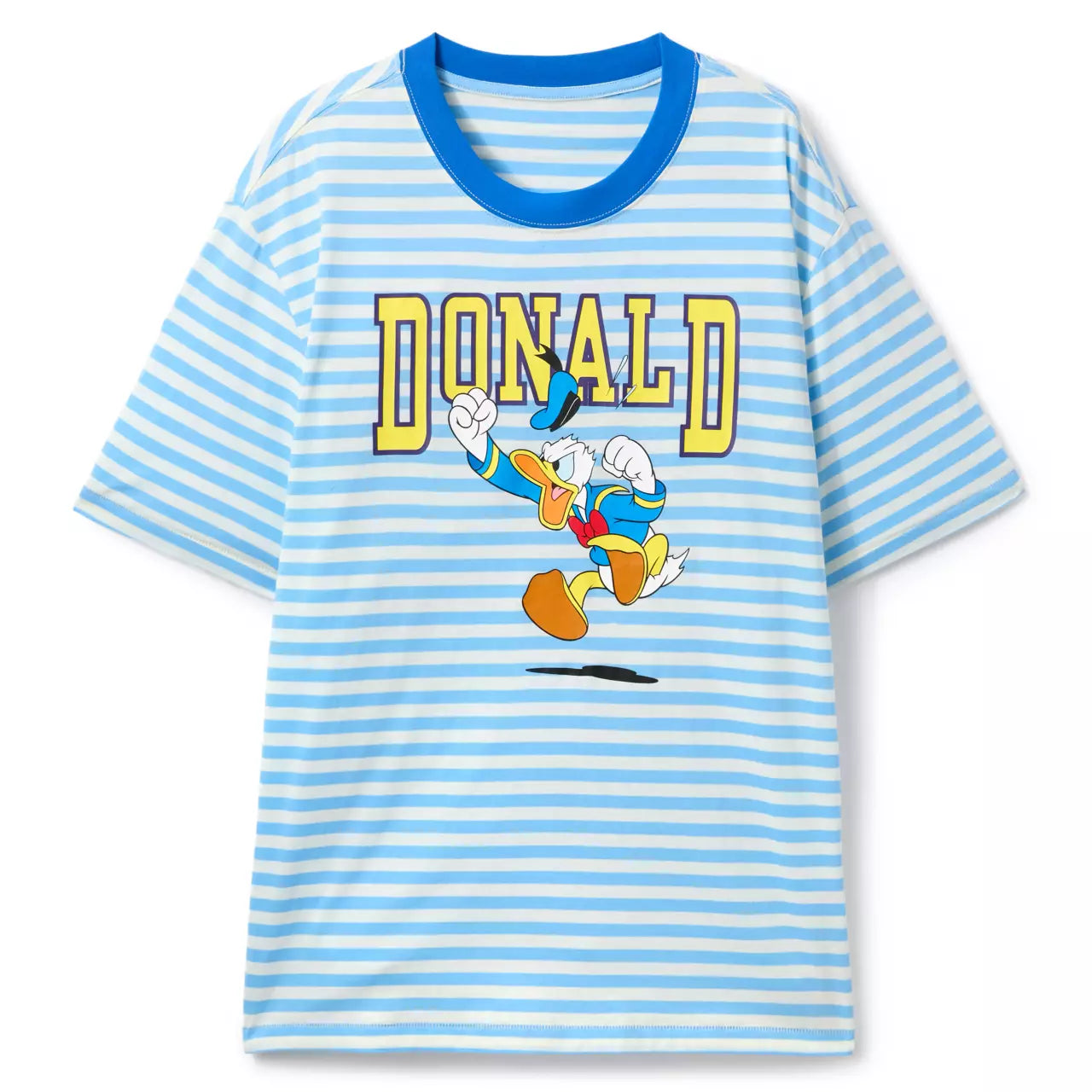 Camiseta a rayas del Pato Donald para adultos