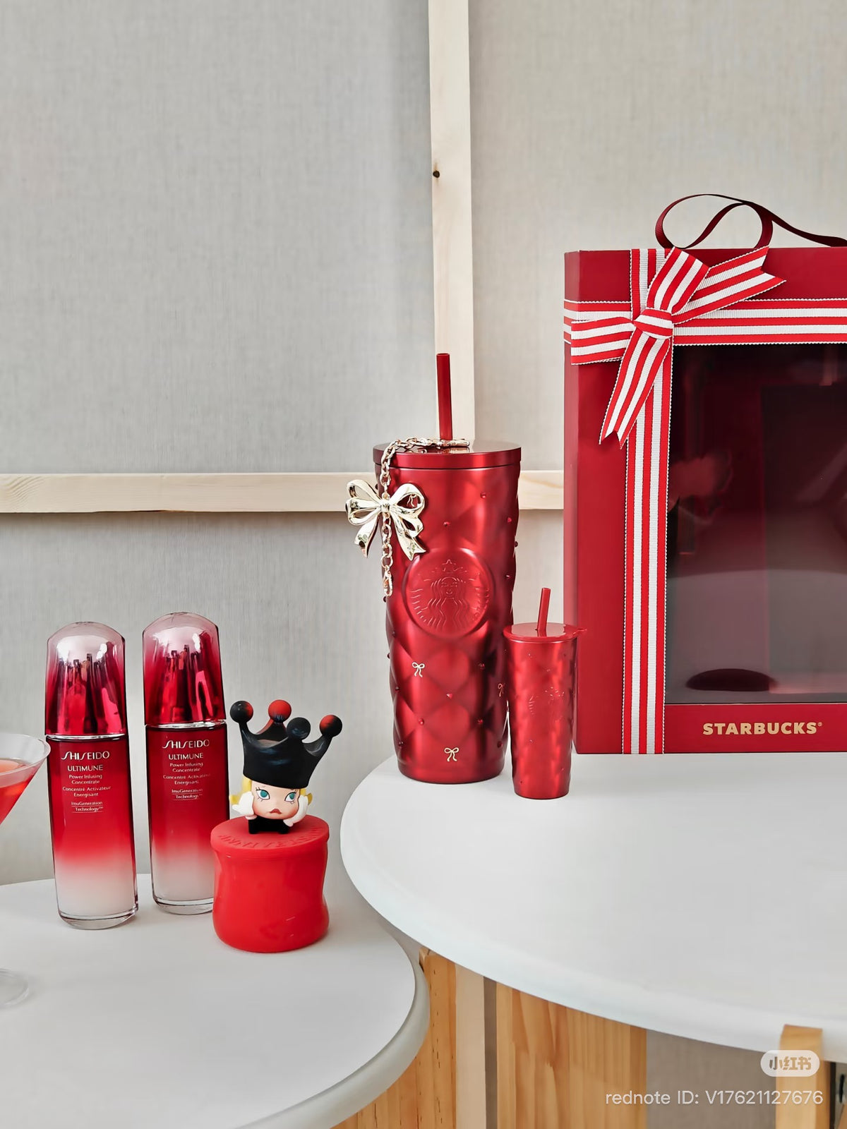 Starbucks China Christmas 2026 | Red Rhinestone Tumbler Gift Set